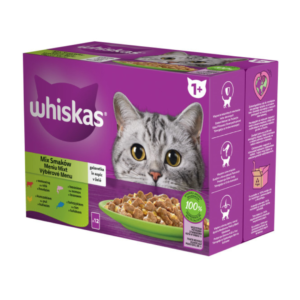 Whiskas vegyes válogatás aszpikban 12x85g