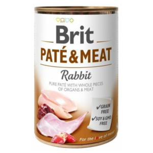 Brit paté & meat Nyulas konzerv 400g
