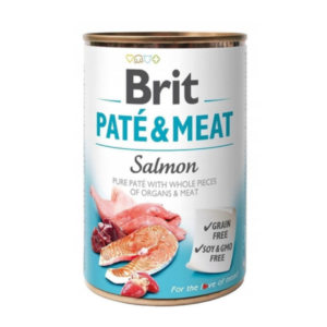 Brit paté & meat Lazacos konzerv 400g