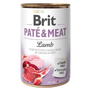 Brit paté & meat Bárányos konzerv 400g