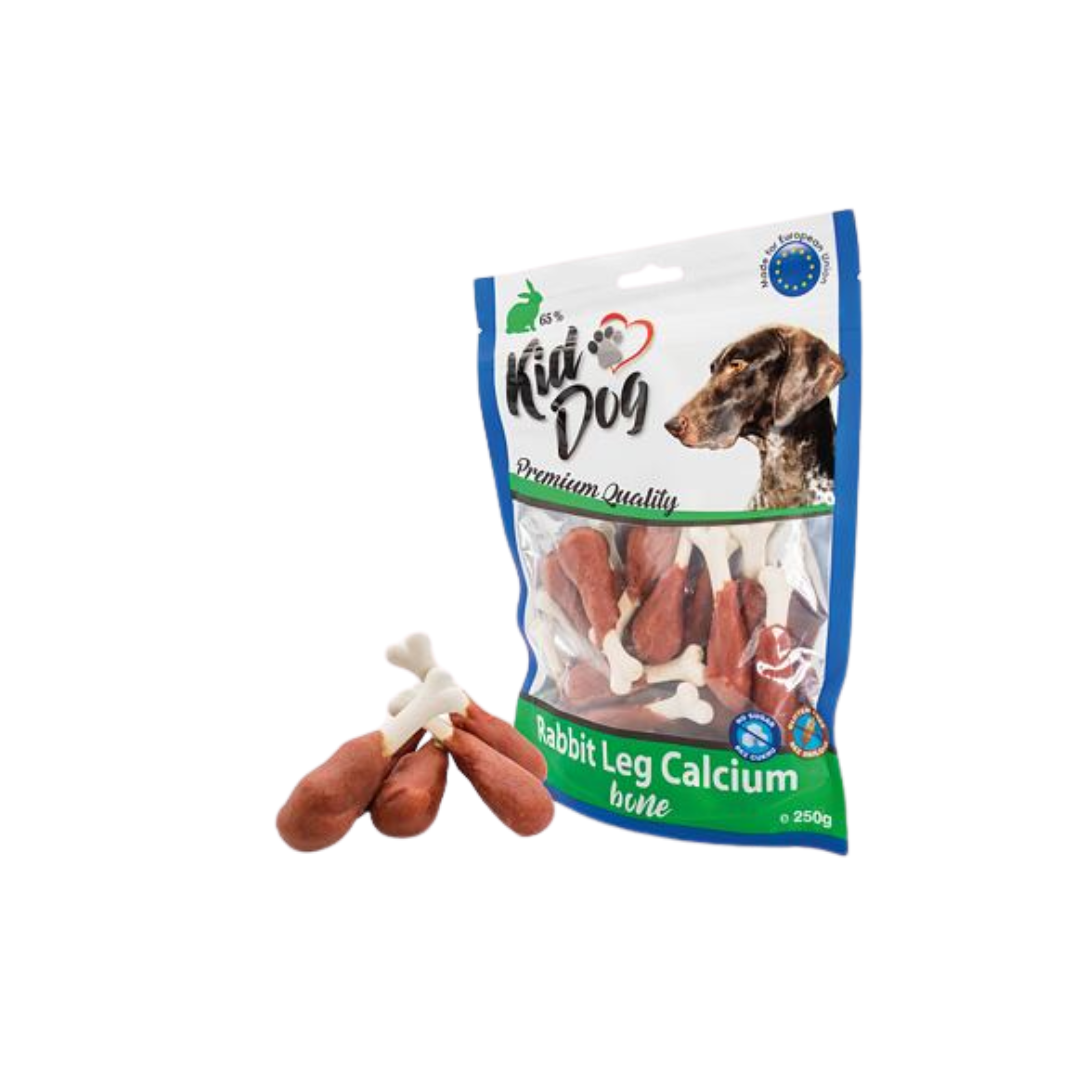 Kiddog Kálciumos csont nyúllal kutyáknak 250g
