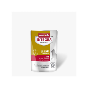 Animonda Integra Urinary Struvite marhás nedves macskaeledel alutasak 85g