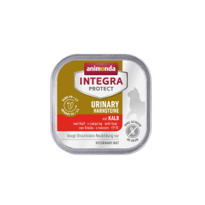 Animonda Integra Urinary Struvite borjús nedves macskaeledel alutálkás 85g