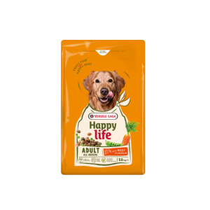 Happy Life marhás szárazeledel felnőtt kutyáknak 2,5kg